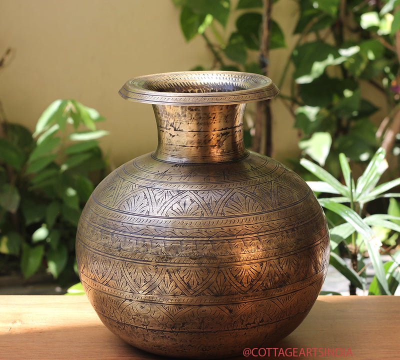 Brass Vintage Planter/Pot