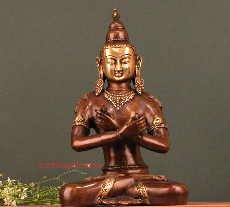 Brass Buddha Vajra Sattva