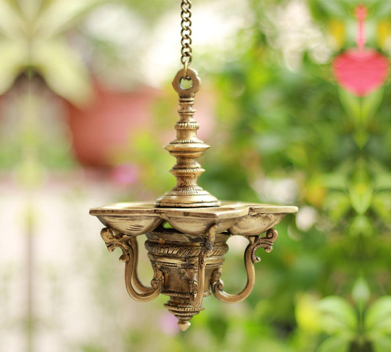 Brass Lamp Hanging  Diya