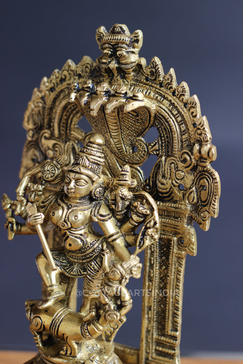 Brass Durga Mahishasura