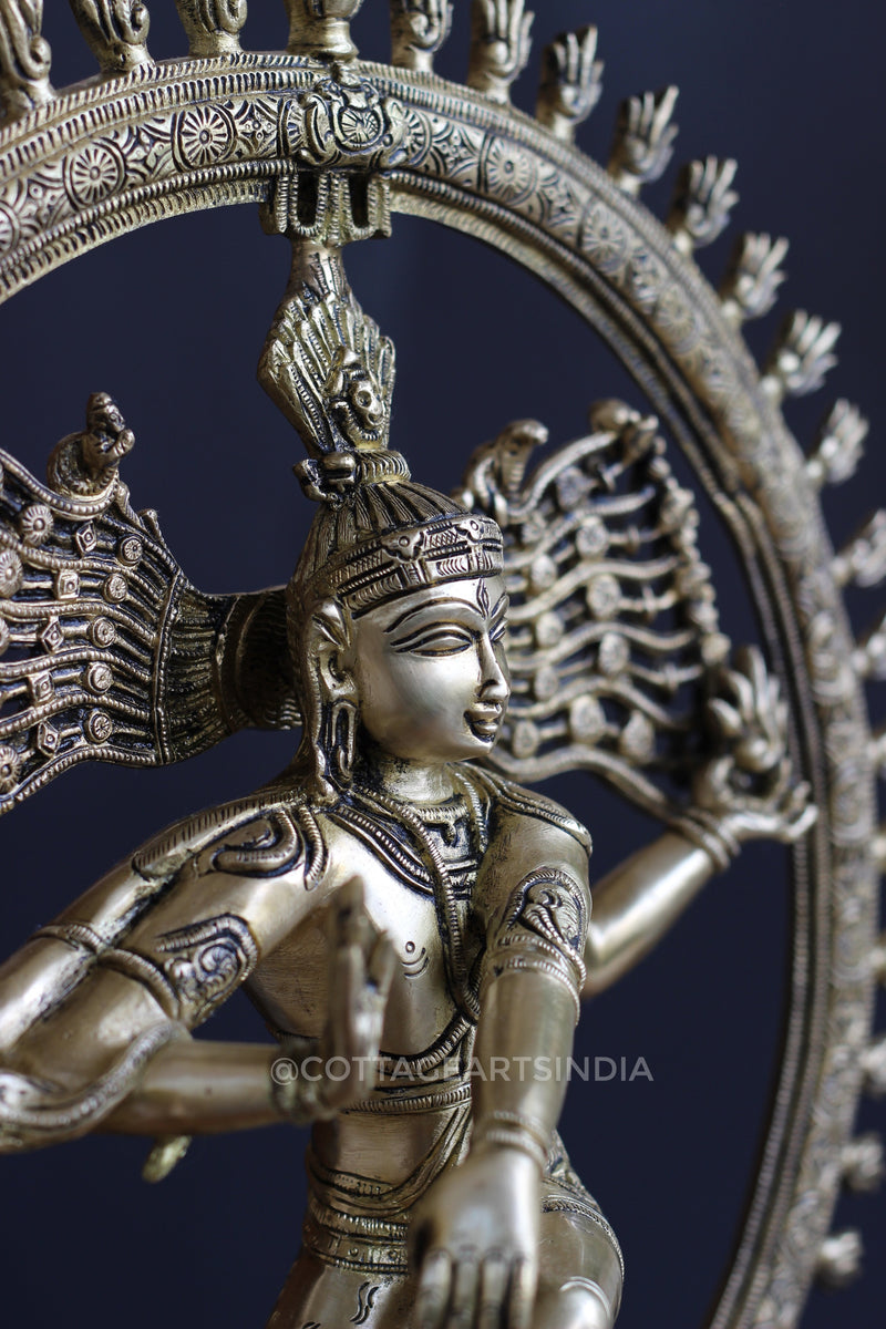 Brass Natraja Dancing Shiva