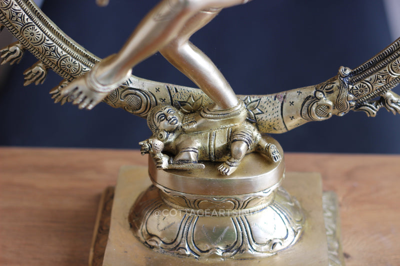 Brass Natraja Dancing Shiva