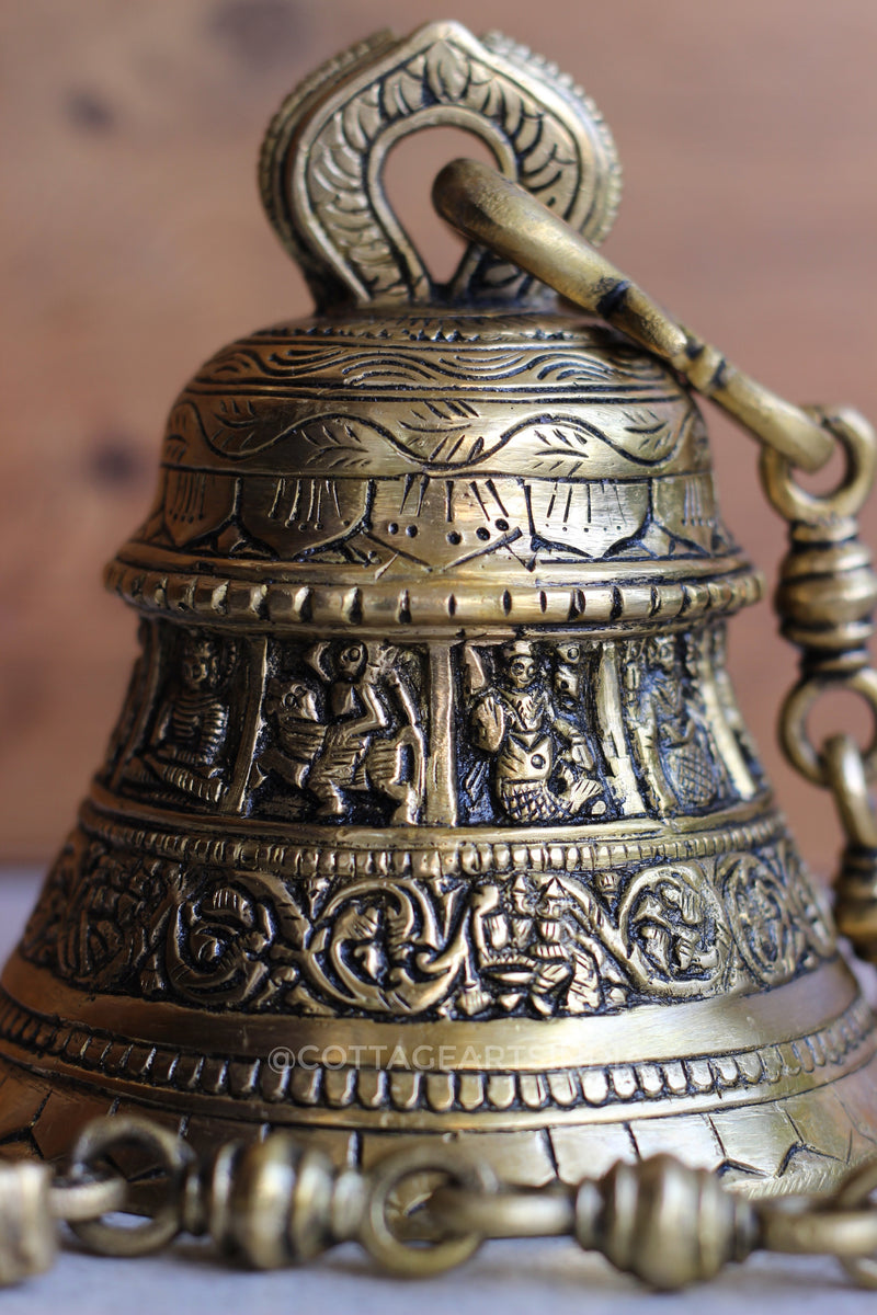 Brass Dasavtharan Bell