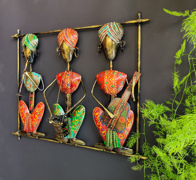 Wall Hanging Set of Musicians