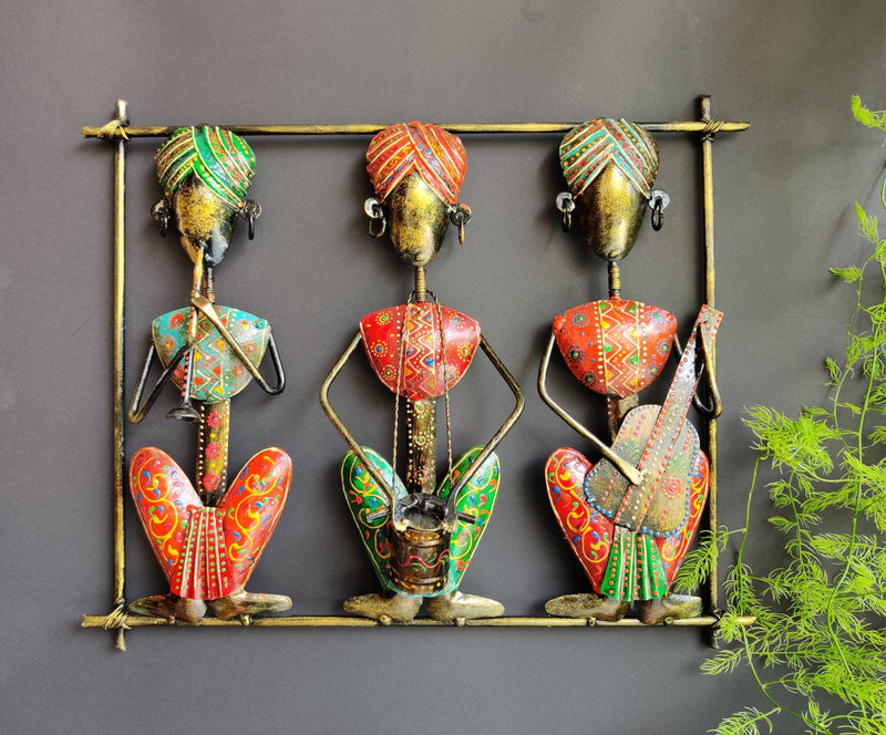 Wall Hanging Set of Musicians