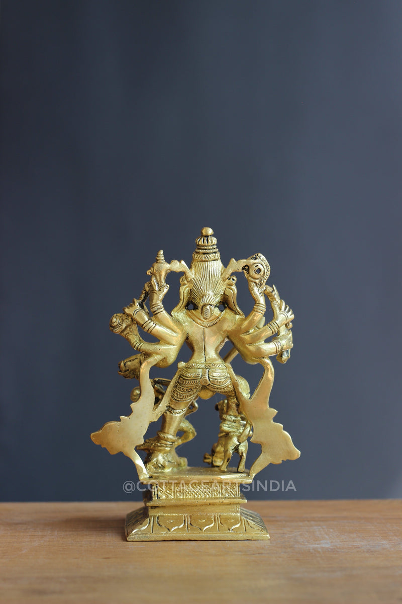 Brass Durga, Mahishasura Mardini
