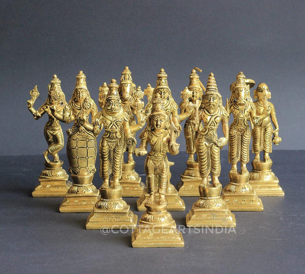 Brass Dasavatharam